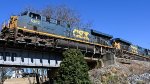 CSX 5363 & 5435 shunting cars